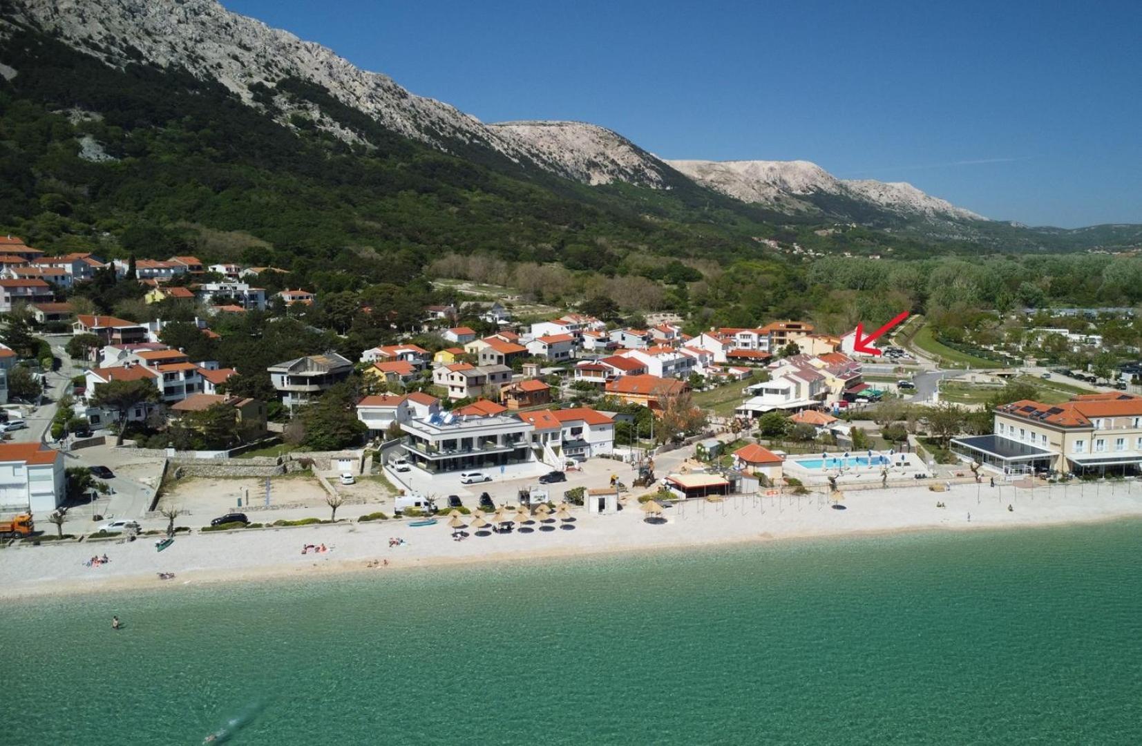 Apartments Mikulan Beach Baška Exterior foto